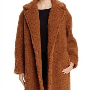 Warm Brown Teddy Coat